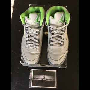 Air Jordan 5 Retro Green Beans 10.5